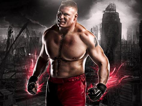 brock lesnar full view.